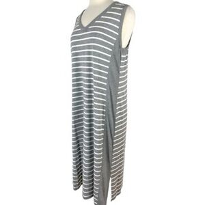 Chicos Zynergy Striped Jersey dress